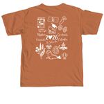 Class of 2026, a Yam Comfort Colors Unisex Tee (back-view)