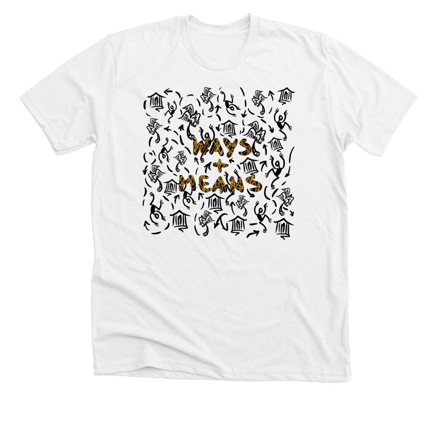 ERDY TEE, a Solid White Blend Premium Unisex Tee