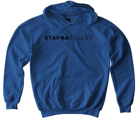 Stavna Ballet Shirts, a Royal Softstyle Youth Pullover Hoodie