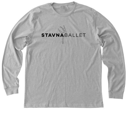 Stavna Ballet Shirts, a Athletic Heather Premium Long Sleeve Tee