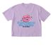 BE A LESBIAN, a Orchid Comfort Colors Boxy Tee