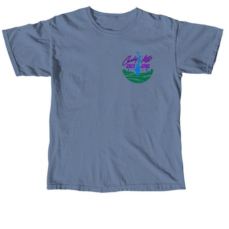 Candy Ass Main Colored, a Blue Jean Comfort Colors Unisex Tee