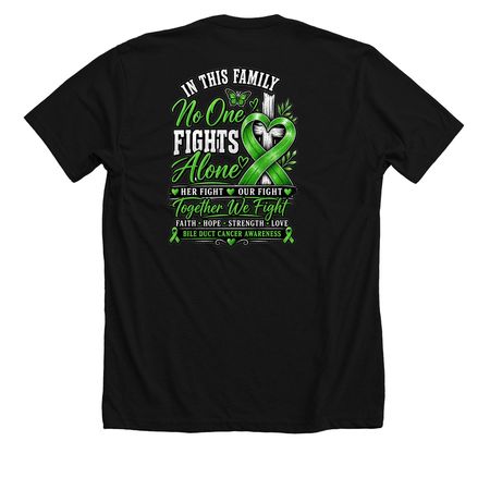 Cassie Strong, a Solid Black Blend Premium Unisex Tee (back-view)
