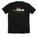 Taking care of kids is in our DNA, a Solid Black Blend Premium Unisex Tee (back-view)