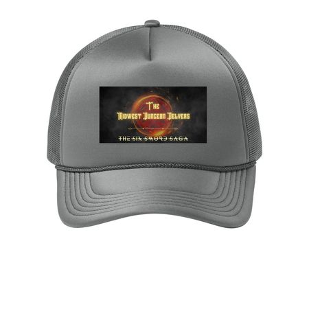 The Six Sword Saga Cap Collection, a Deep Smoke Printed Foam Trucker Hat