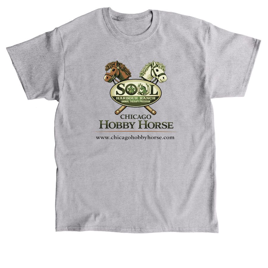 Chicago Hobby Horse at SOUL Harbour Ranch, a Sport Grey Classic Unisex Tee