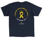 Ignite Hope: CCAM 2026, a Navy Classic Unisex Tee (back-view)