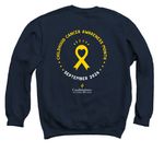 Ignite Hope: CCAM 2026, a Navy Crewneck Sweatshirt (back-view)