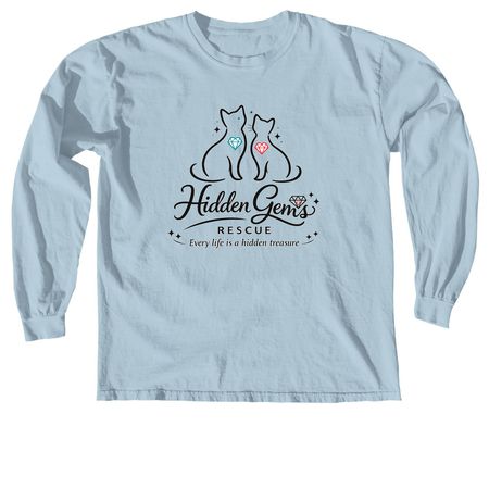 Hidden Gems Rescue&nbsp;, a Chambray Comfort Colors Long Sleeve Tee