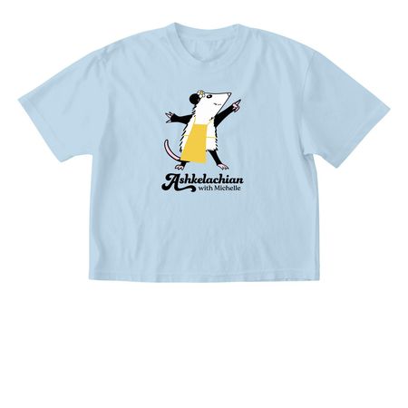 Pawpy Tops, a Chambray Comfort Colors Boxy Tee