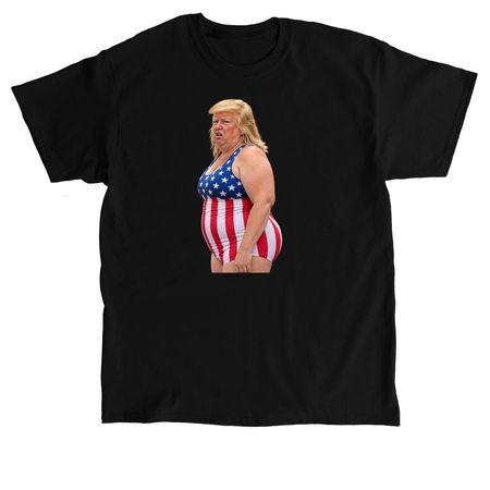 Donna, a Black Classic Unisex Tee