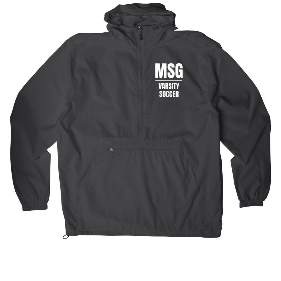 MSG windbreaker, a Graphite Packable Anorak