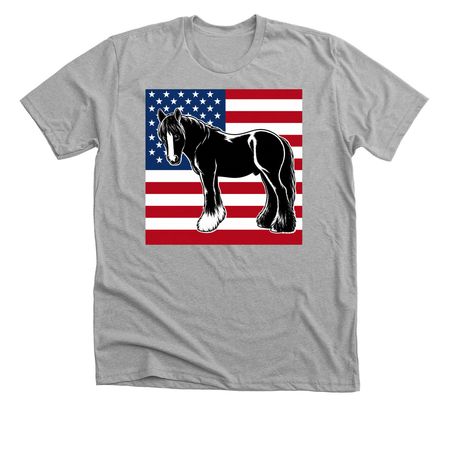 Wear one of Valor Horses!, a Athletic Heather Premium Unisex Tee