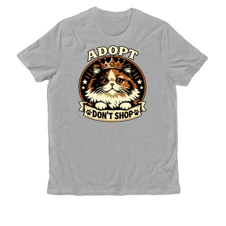 Queen Dottie, a Granite Grey Heather Allmade Organic Cotton Unisex Tee