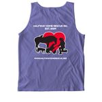 Fundraiser for Apollo?s Surgery, a Violet Comfort Colors Tank Top (back-view)