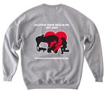Fundraiser for Apollo?s Surgery, a Sport Grey Softstyle Crewneck Sweatshirt (back-view)