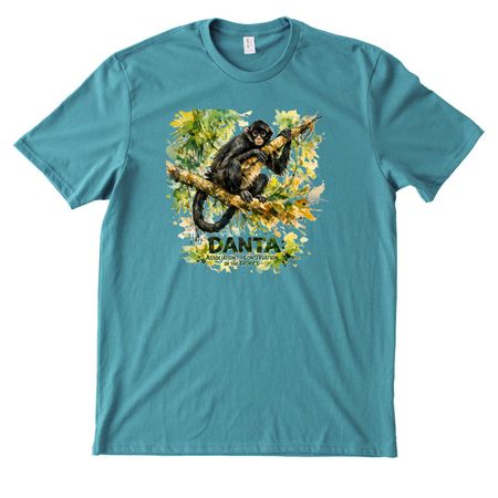 DANTA&nbsp;, a Oceanic Teal Allmade Heavyweight Recycled Cotton Tee