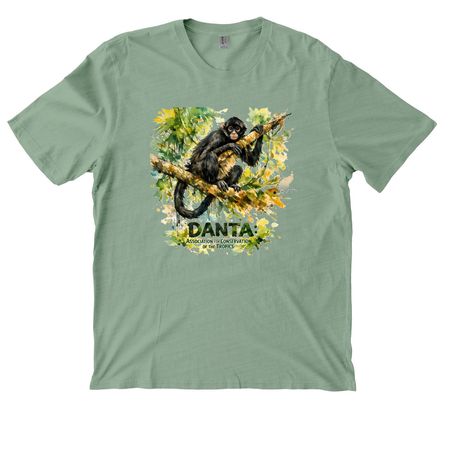 DANTA&nbsp;, a Lichen Green Allmade Organic Cotton Mineral Dye Tee