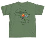 CC 2-24, a Hemp Comfort Colors Unisex Tee (back-view)