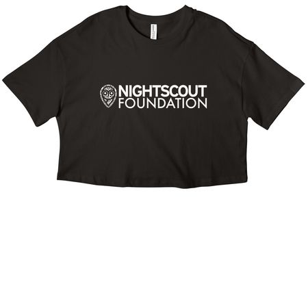 Nightscout Foundation, a Black Women?s Cropped Cotton Tee