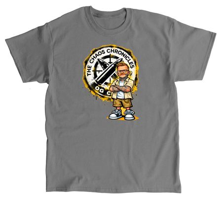 CHAOS TOON, a Charcoal Classic Unisex Tee
