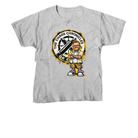 CHAOS TOON, a Sport Grey Youth Unisex Tee