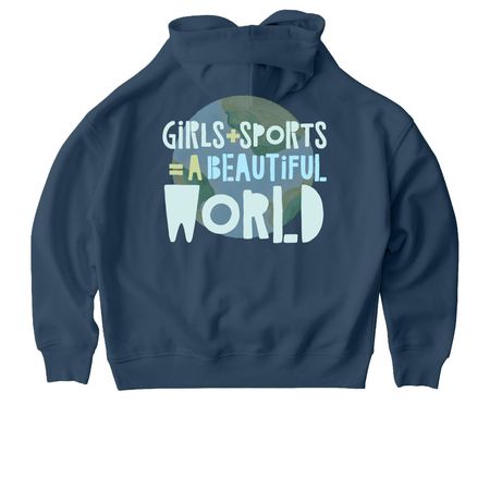 Beautiful World&nbsp;, a Deep Teal Stanley/Stella Women?s Stella Nora Pullover Hoodie