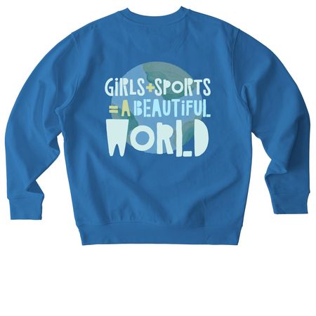 Beautiful World&nbsp;, a Mindful Blue Stanley/Stella Unisex Changer 2.0 Crewneck Sweatshirt
