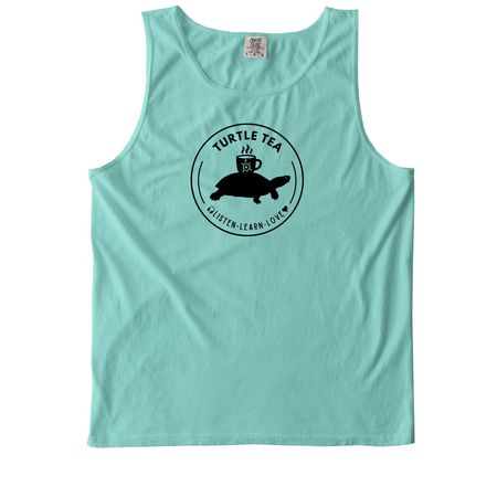 Turtle Tea Podcast, a Chalky Mint Comfort Colors Tank Top