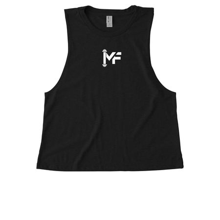 Let's get to MF work!, a Deep Black Allmade Eco Triblend Women?s Muscle Tank