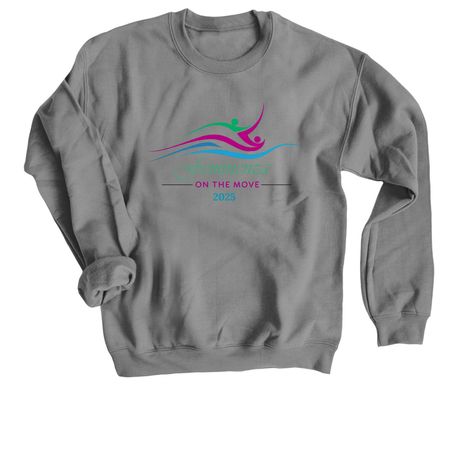 Feminenza on the Move: May 2025, a Charcoal Crewneck Sweatshirt