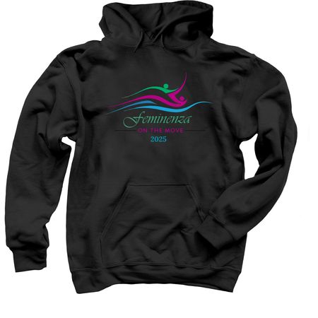 Feminenza on the Move: May 2025, a Black Pullover Hoodie