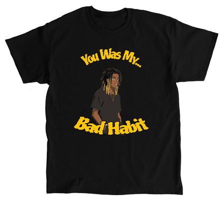 Bad Habit T, a Black Classic Unisex Tee