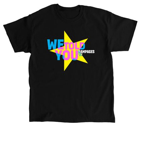 Rampages Yearbook 2026-2027, a Black Classic Unisex Tee