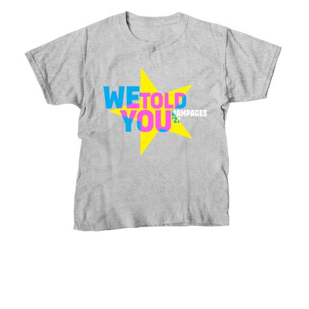 Rampages Yearbook 2026-2027, a Sport Grey Youth Unisex Tee