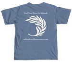 Solitude Team Uniform&nbsp;, a Blue Jean Comfort Colors Unisex Tee (back-view)