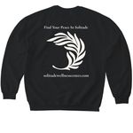 Solitude Team Uniform&nbsp;, a Black Softstyle Crewneck Sweatshirt (back-view)