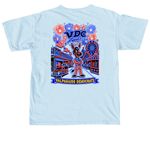 VDC Summer '26, a Chambray Comfort Colors Unisex Tee (back-view)
