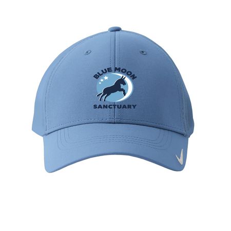Blue Moon Cap, a Valor Blue Printed Nike Dri-FIT Legacy Performance Cap