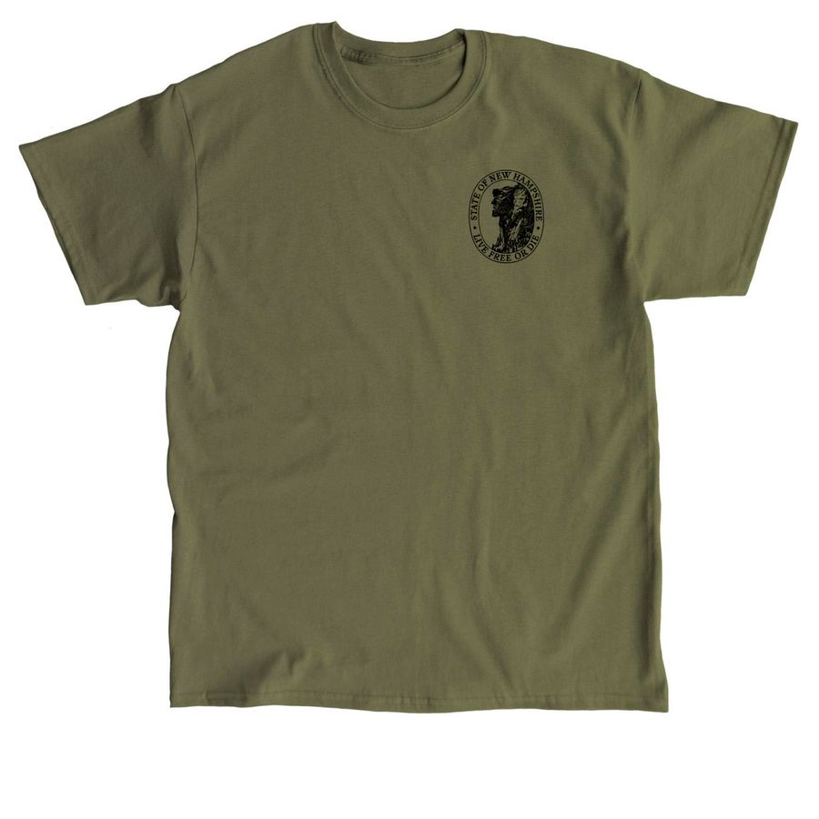 Old Man of the Mountain Rescue, a Military Green Classic Unisex Tee