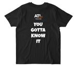 Trivia: You Gotta Know It, a Black Stanley/Stella Unisex Rocker Tee (back-view)
