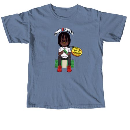 Goin2Crazy, a Blue Jean Comfort Colors Unisex Tee