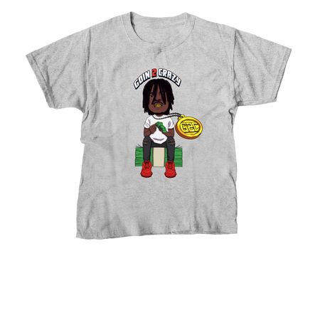 Goin2Crazy, a Sport Grey Youth Unisex Tee