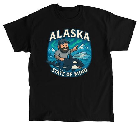 Ride the Orca!&nbsp;, a Black Classic Unisex Tee