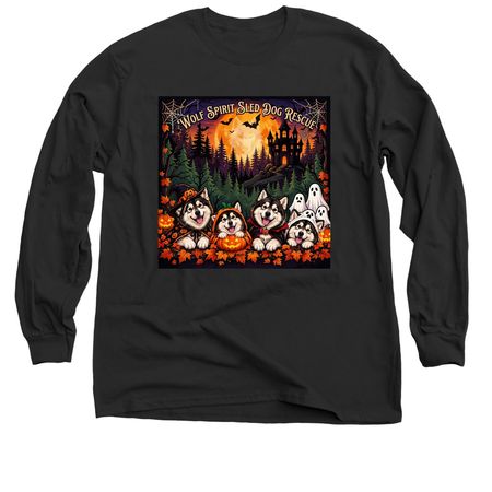 Halloween design, a Black Classic Long Sleeve Tee