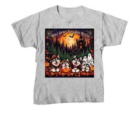 Halloween design, a Sport Grey Youth Unisex Tee