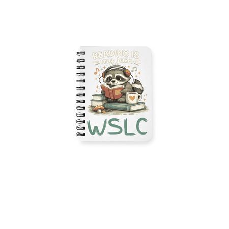 Spiral Notebook, a White Spiral Notebook