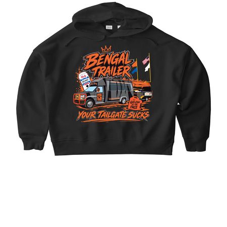Women's Bengal Trailer T's and More, a Black Stanley/Stella Women?s Stella Nora Pullover Hoodie