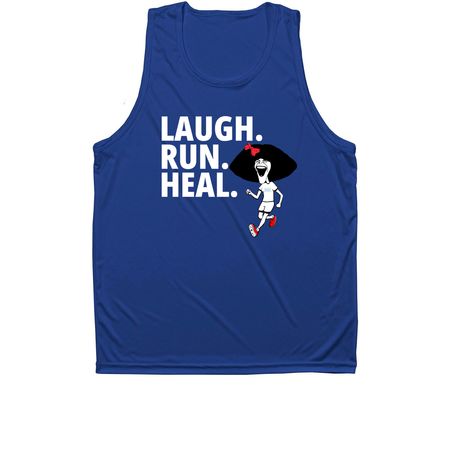 Team Gilda: Laugh. Run. Heal., a True Royal Unisex Performance Tank
