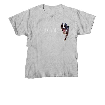Be like Dodd, a Sport Grey Youth Unisex Tee